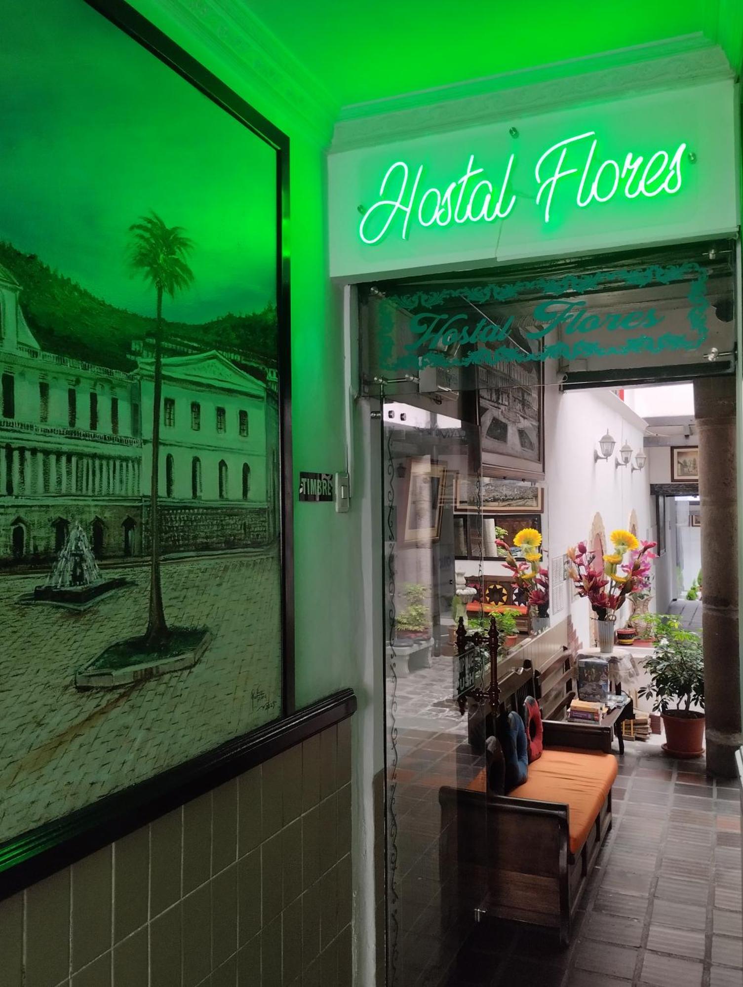 Hostal Flores กีโต ภายนอก รูปภาพ